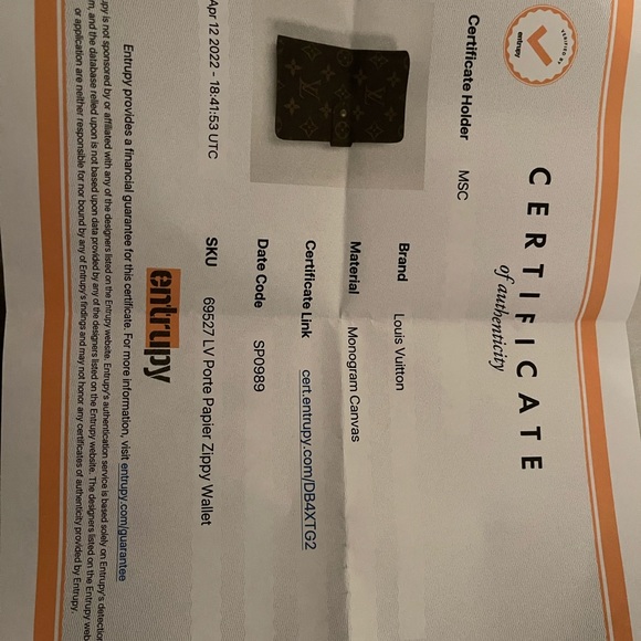 Louis Vuitton French Wallet - Picture 3 of 6